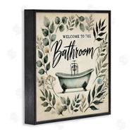 Erin Clark | Vintage Bathroom Welcome
