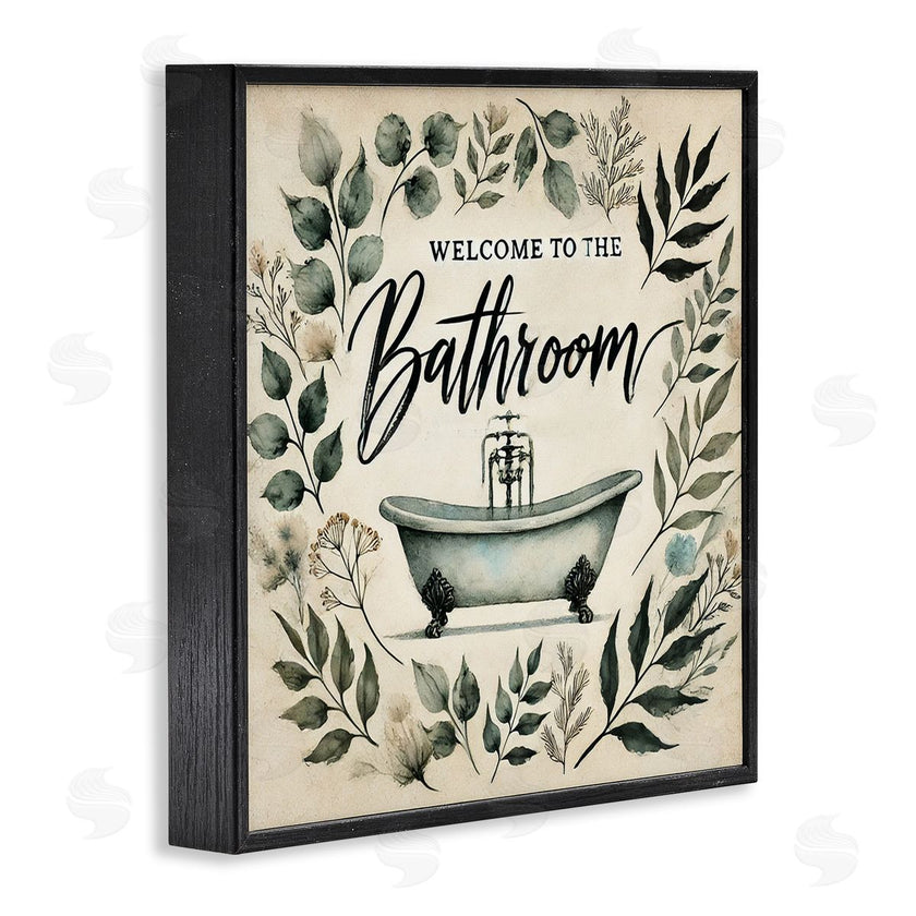 Erin Clark | Vintage Bathroom Welcome