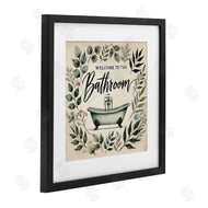 Erin Clark | Vintage Bathroom Welcome