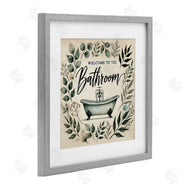 Erin Clark | Vintage Bathroom Welcome