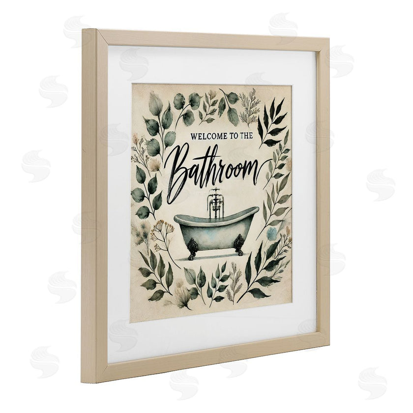 Erin Clark | Vintage Bathroom Welcome