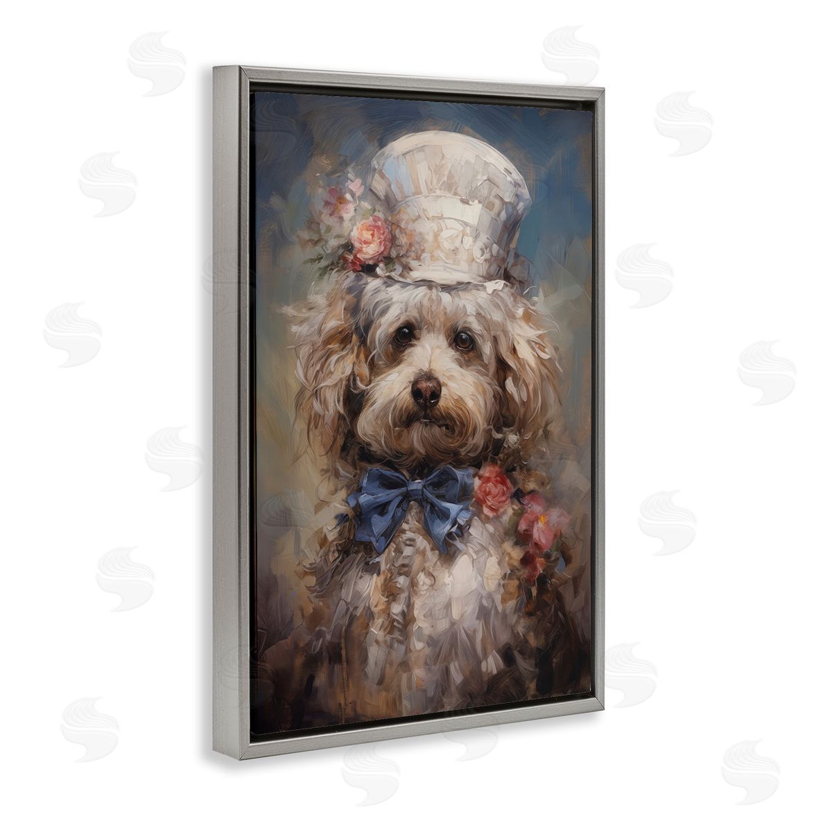 Wumples Victorian Era Labradoodle Canvas Wall Art Print