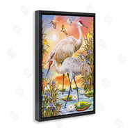 Rosiland Solomon | Sandhill Cranes at Sunset