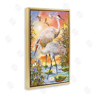 Rosiland Solomon | Sandhill Cranes at Sunset