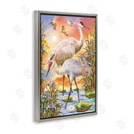Rosiland Solomon | Sandhill Cranes at Sunset