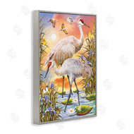 Rosiland Solomon | Sandhill Cranes at Sunset