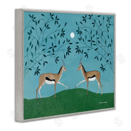 Susan Henke | Gazelles Greeting Symmetry