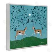 Susan Henke | Gazelles Greeting Symmetry
