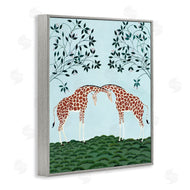 Susan Henke | Friendship Symmetrical Giraffes