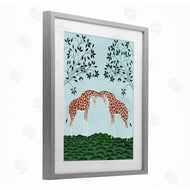 Susan Henke | Friendship Symmetrical Giraffes