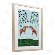 Susan Henke | Friendship Symmetrical Giraffes