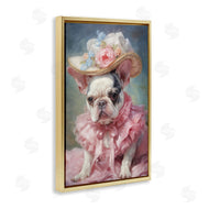 Wumples | Frenchie in Pink Dress