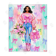 Jess Stempel | Feminine Ribbon Fashion Illustration