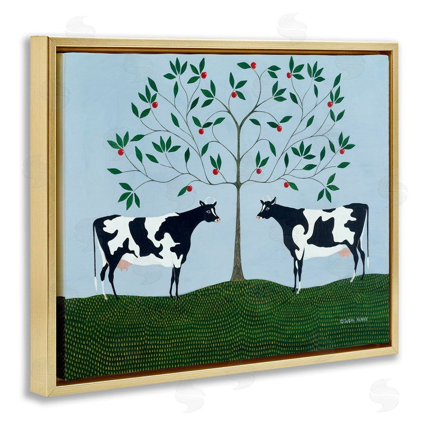 Susan Henke | Apple Tree Cows Symmetry