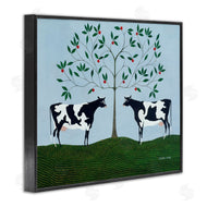 Susan Henke | Apple Tree Cows Symmetry