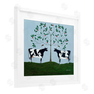 Susan Henke | Apple Tree Cows Symmetry