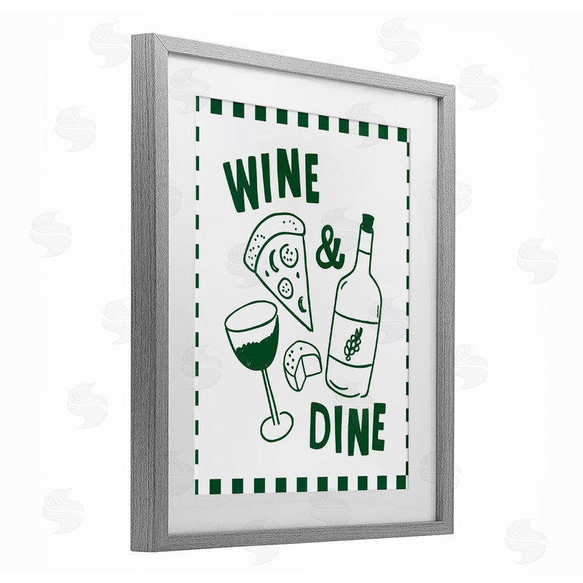 Heather Dutton | Wine & Dine Checkerboard Border