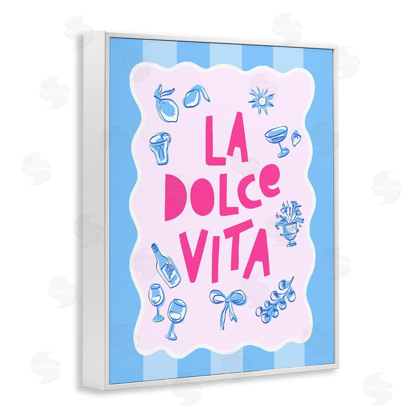 Dominique Vari | La Dolce Vita Blue Pink
