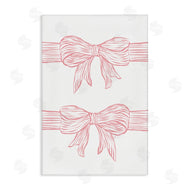 Martina Pavlova | Pink Bows on White