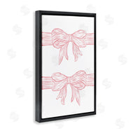 Martina Pavlova | Pink Bows on White