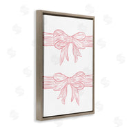 Martina Pavlova | Pink Bows on White