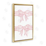 Martina Pavlova | Pink Bows on White