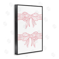 Martina Pavlova | Pink Bows on White