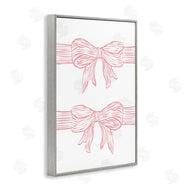 Martina Pavlova | Pink Bows on White