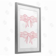 Martina Pavlova | Pink Bows on White