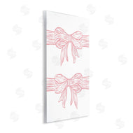Martina Pavlova | Pink Bows on White