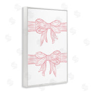 Martina Pavlova | Pink Bows on White