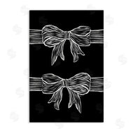Martina Pavlova | White Bows on Black