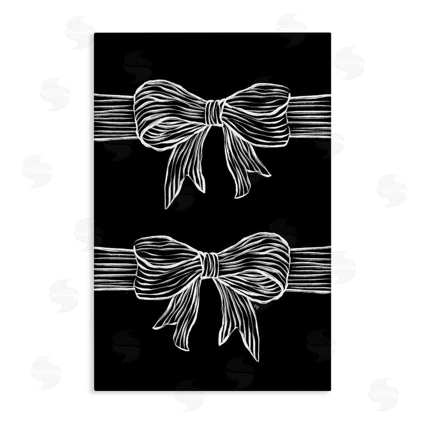 Martina Pavlova | White Bows on Black