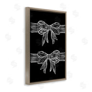 Martina Pavlova | White Bows on Black