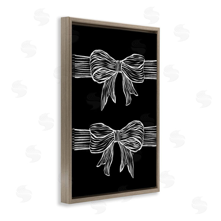 Martina Pavlova | White Bows on Black