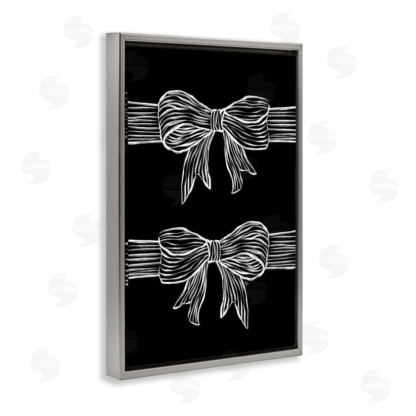 Martina Pavlova | White Bows on Black