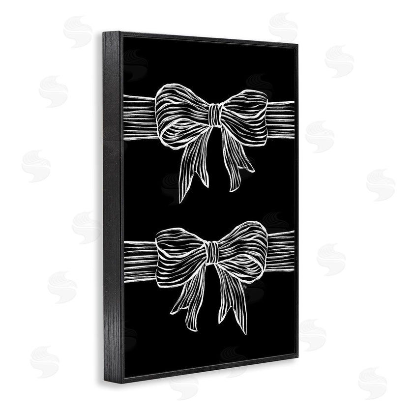 Martina Pavlova | White Bows on Black
