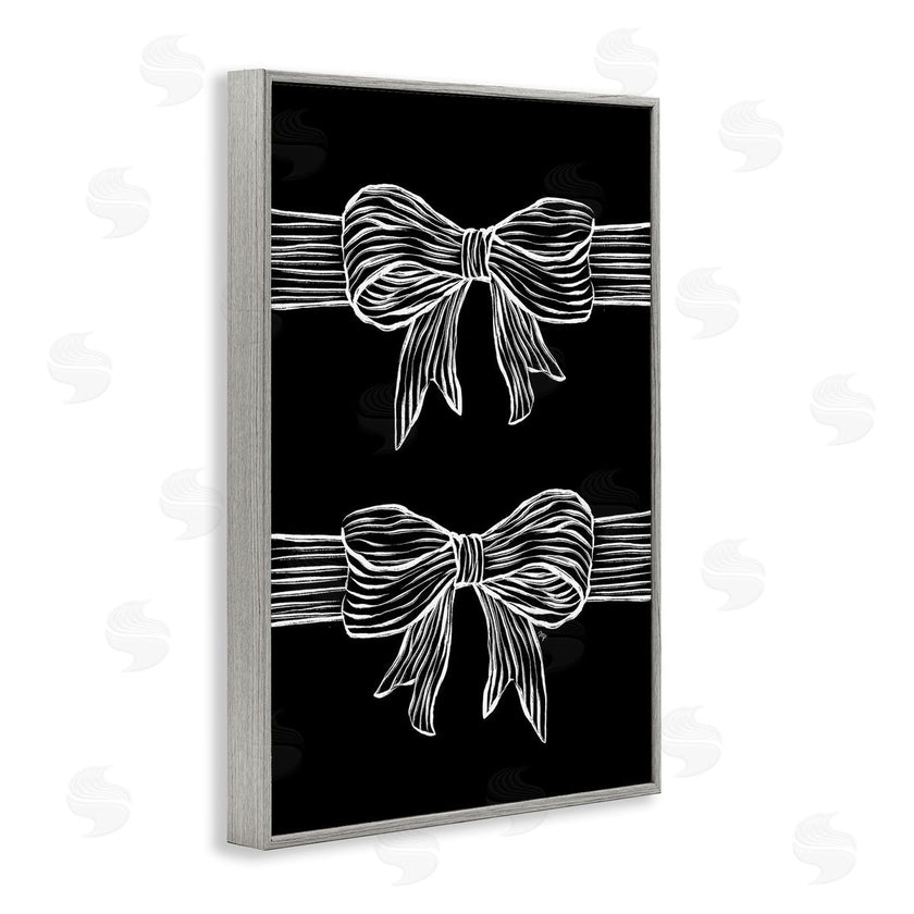 Martina Pavlova | White Bows on Black
