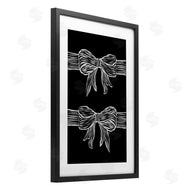Martina Pavlova | White Bows on Black