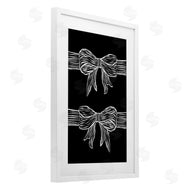 Martina Pavlova | White Bows on Black