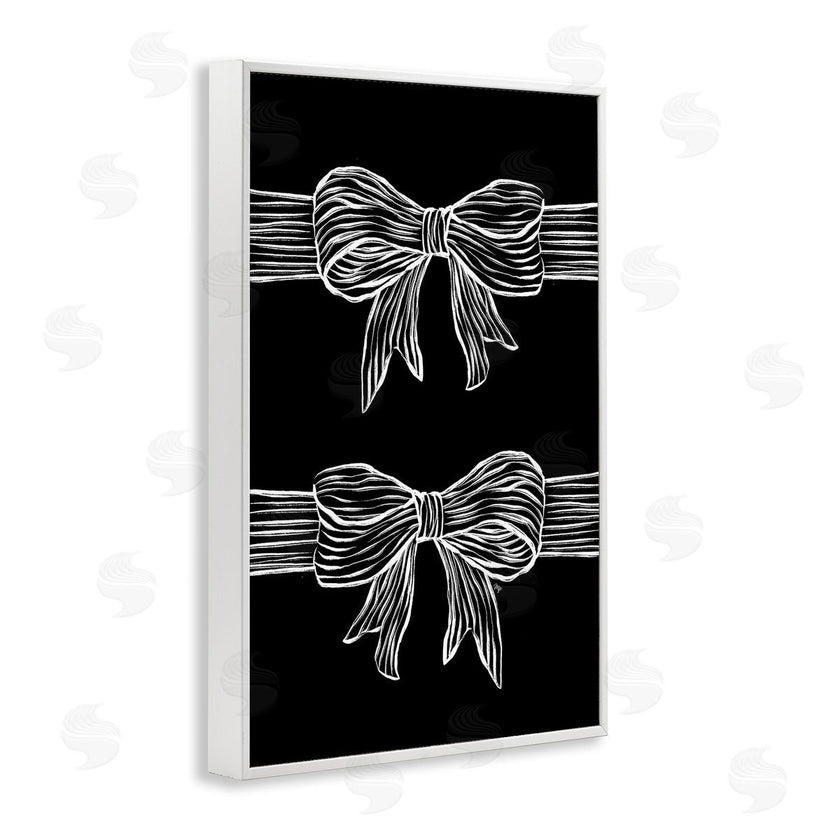 Martina Pavlova | White Bows on Black