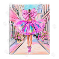 Jess Stempel | Prismatic Pink Bow & Dress