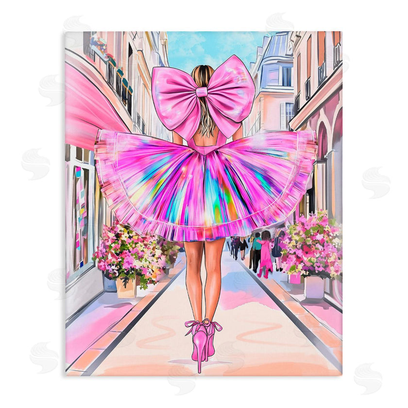 Jess Stempel | Prismatic Pink Bow & Dress