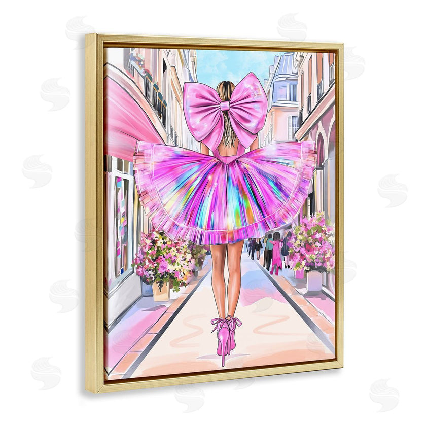 Jess Stempel | Prismatic Pink Bow & Dress
