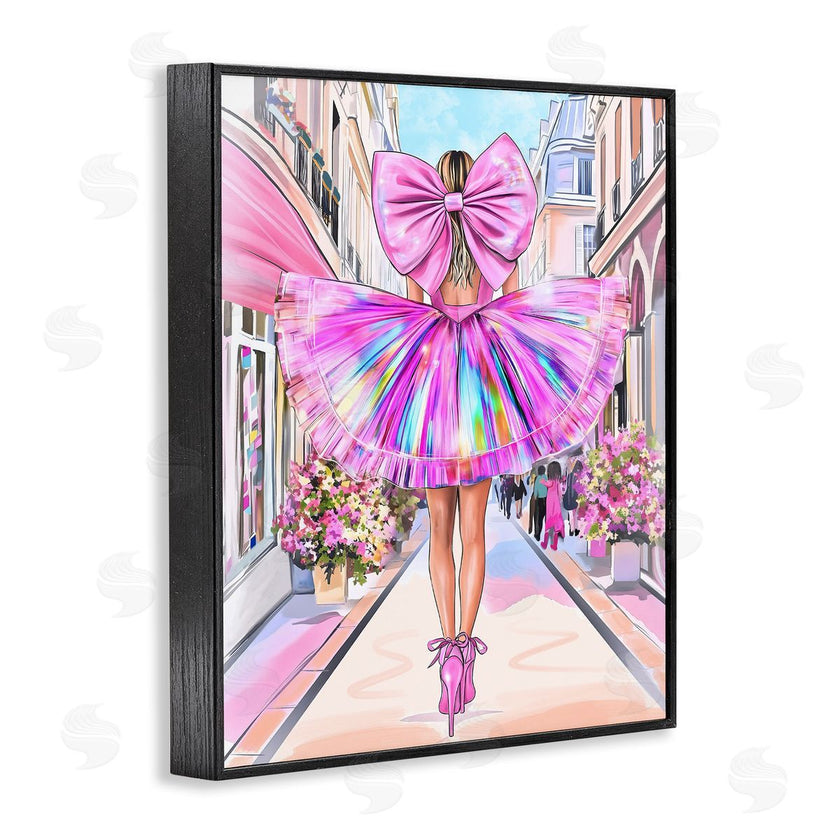 Jess Stempel | Prismatic Pink Bow & Dress
