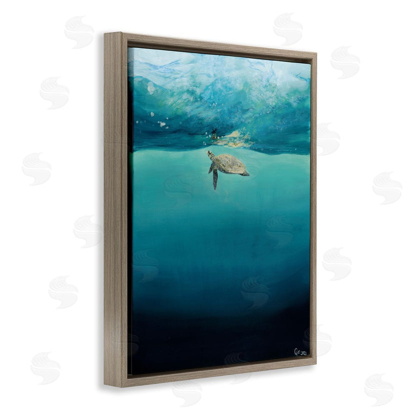 Georgie Harrison | Turtle Beneath Surface