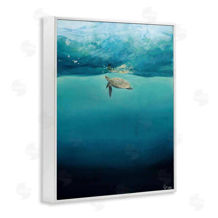 Georgie Harrison | Turtle Beneath Surface