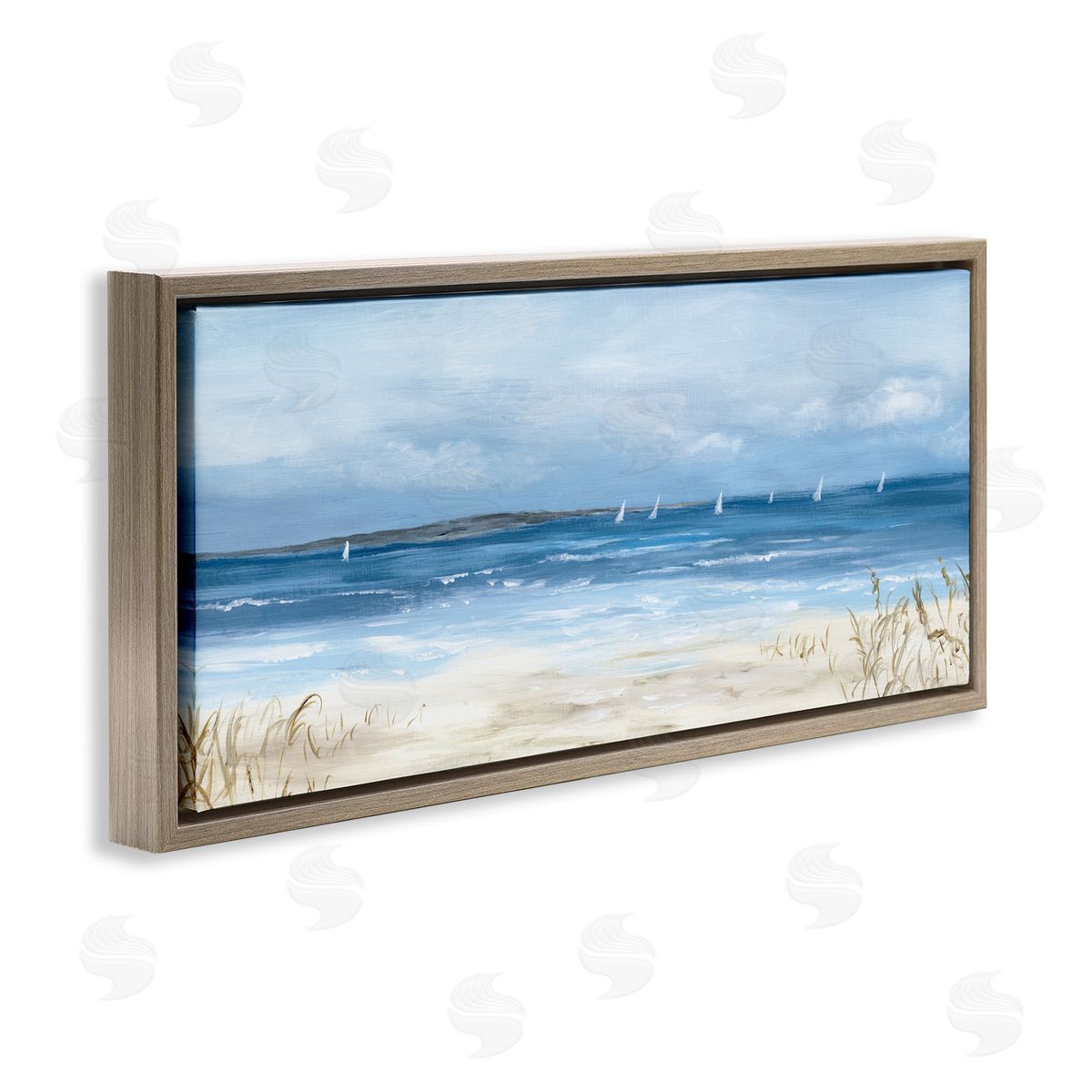 Georgie Harrison Windswept Regatta Panoramic Canvas Wall Art Print