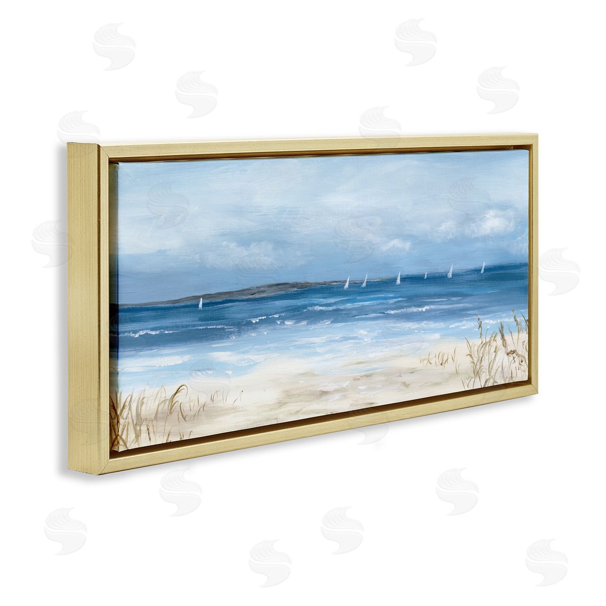 Georgie Harrison Windswept Regatta Panoramic Canvas Wall Art Print