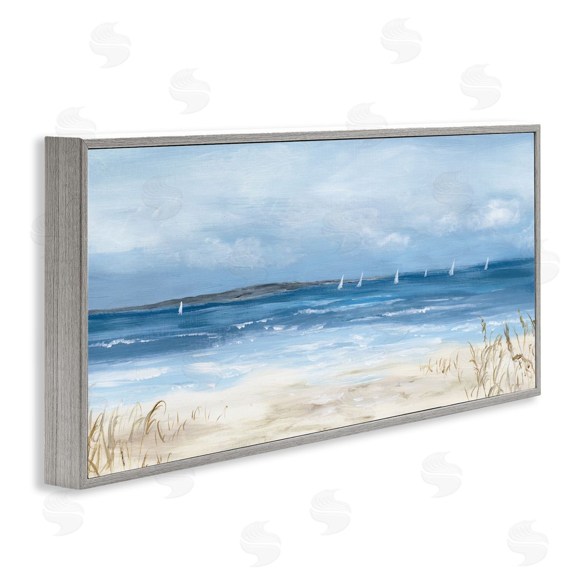 Georgie Harrison Windswept Regatta Panoramic Canvas Wall Art Print